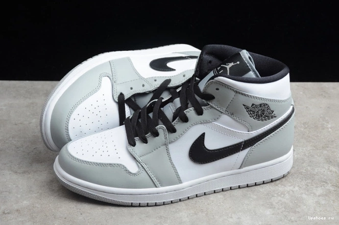 Mid Grey 1 554724-092 Light Jordan Smoke 0721